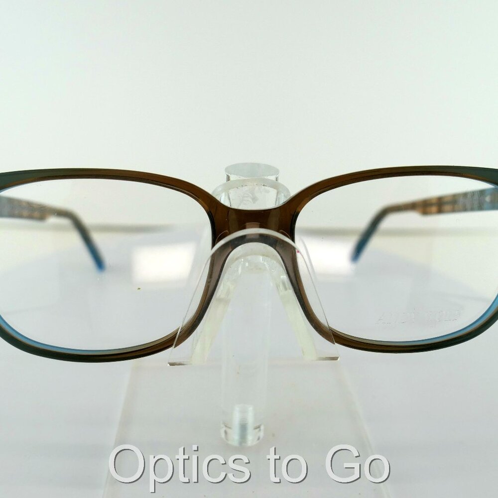 ANDY WOLF 4523 C:M ( BROWN / BLUE)  52-15-140 Eyeglass Frames
